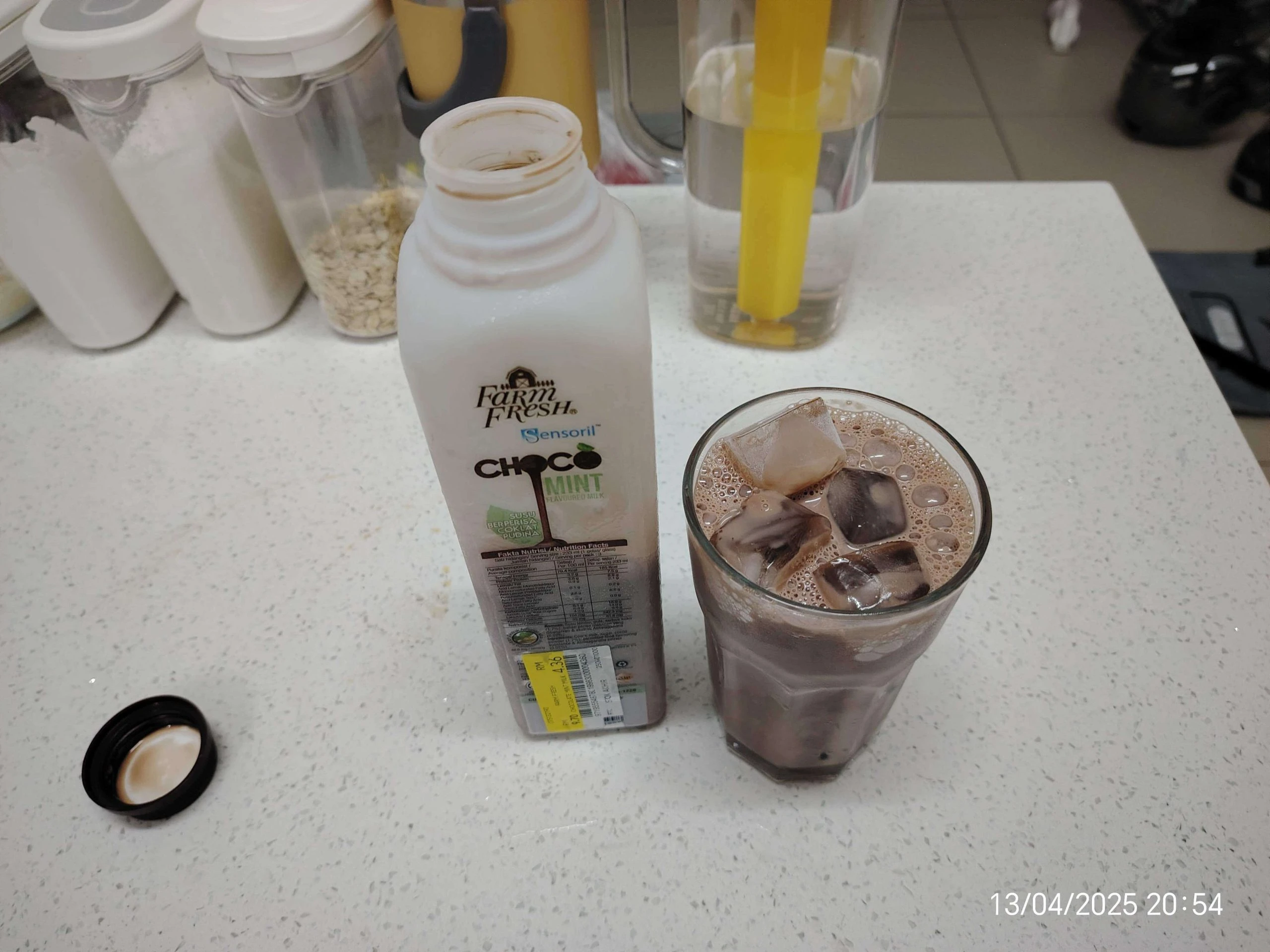 Review Air Choco Mint dari Farm Fresh