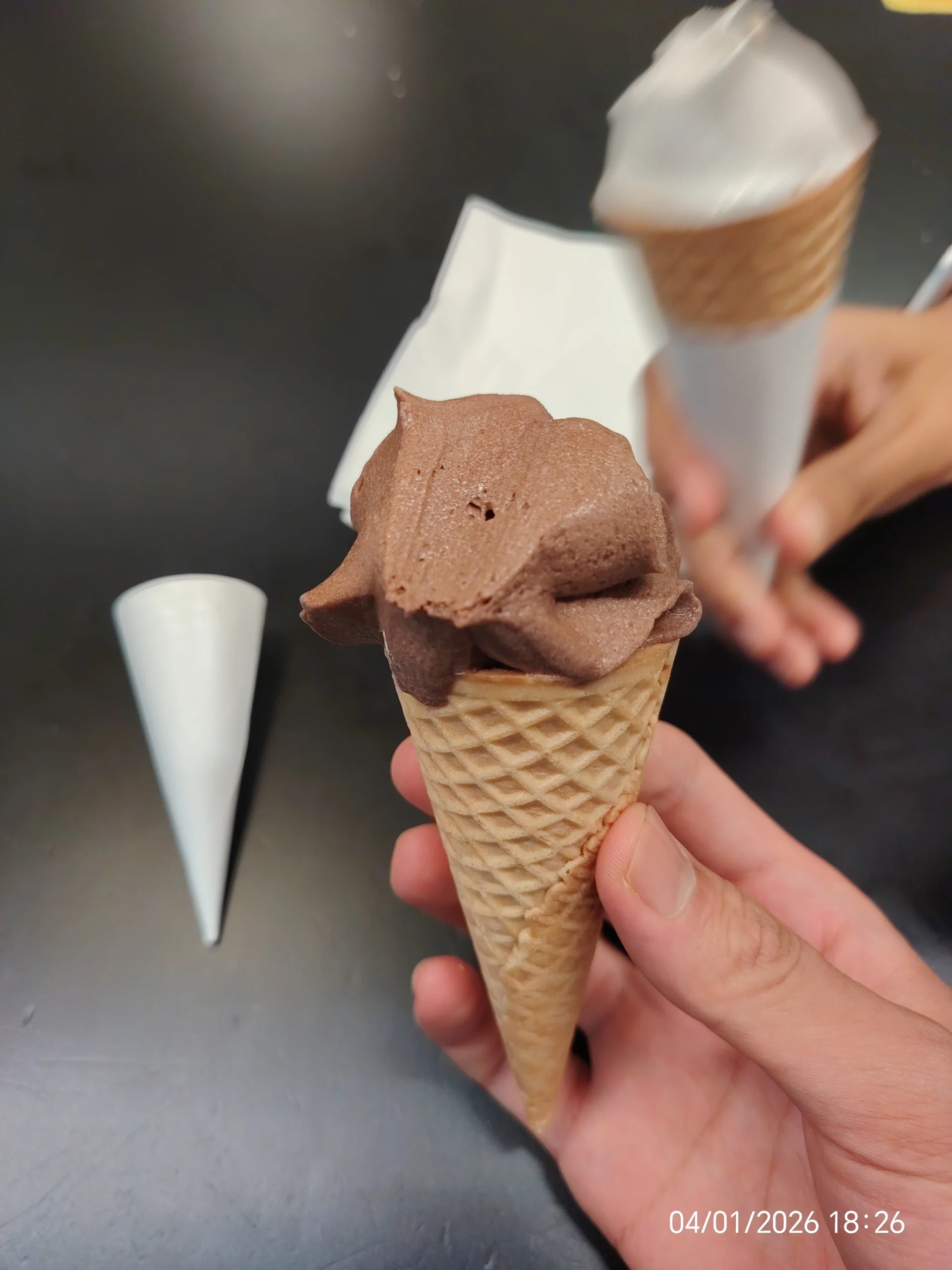 Review Ais Krim Coklat Oat IKEA